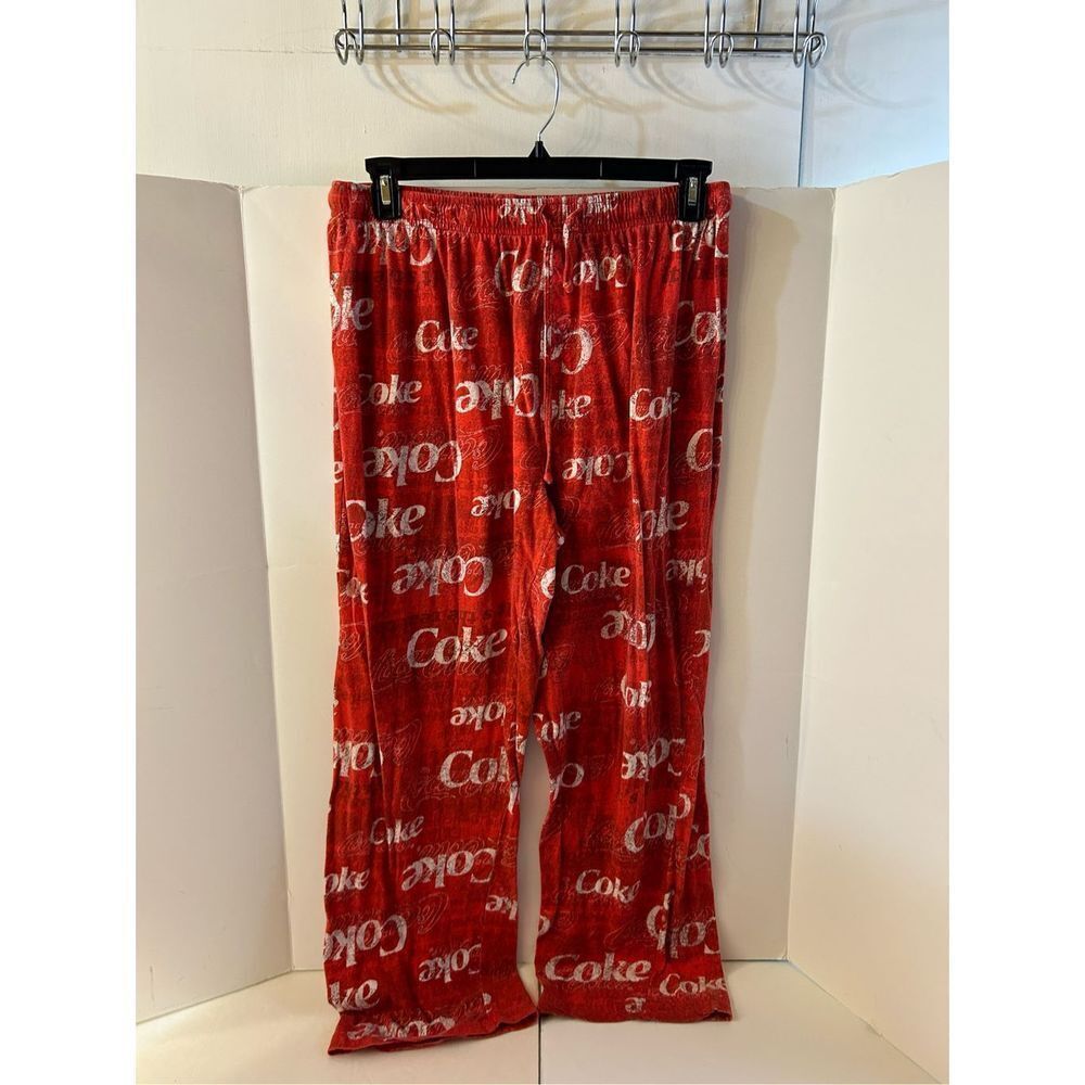 Coke Cola pattern pajamas‎ pants xl